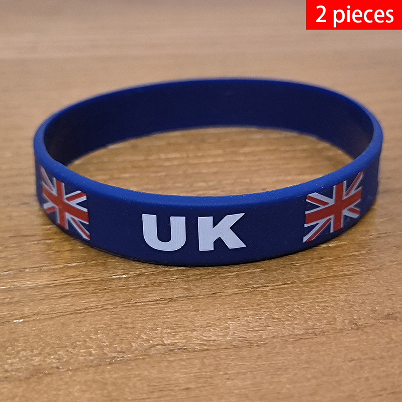 Women Fashion Uk - 2 buah gelang bendera nasional Inggris