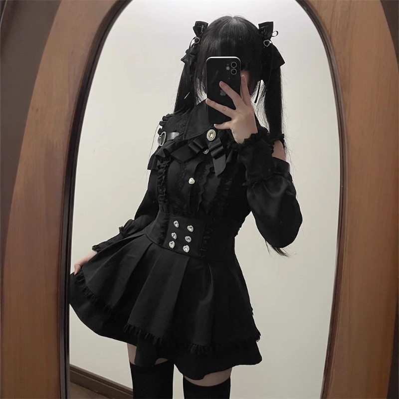 Women'S Y2K Fashion Aesthetic - Pakaian Wanita Jirai Kei Gaya Jepang