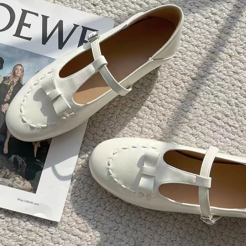 Women'S Fashion For 2025 - Sepatu Mary Jane Tali Prancis Baru