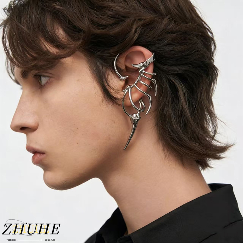 Women'S Fashion Edgy - Anting-anting model kerangka edgy untuk pria