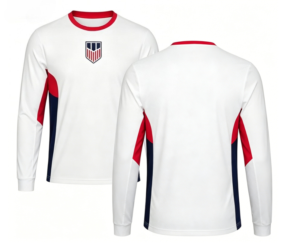 Women And Men Fashion - Kaos sepak bola Amerika 2026 berkerah