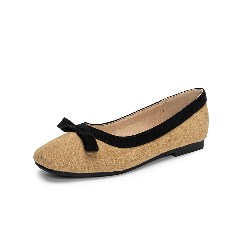 Women'S Fashion Loafers - Sepatu Wanita Ukuran Besar, Permukaan Beludru