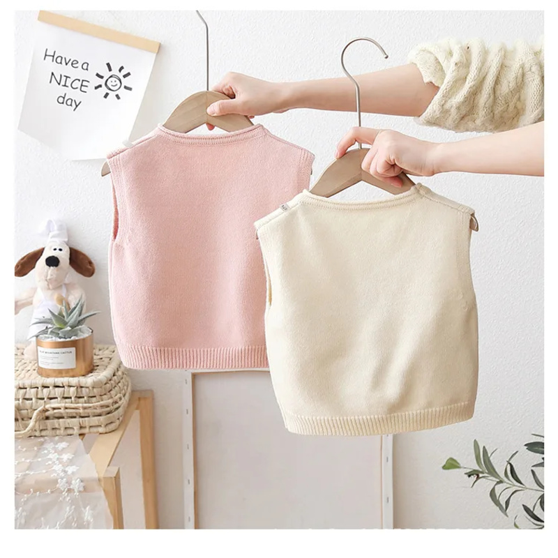 Sleeveless Jumpsuit - Kartun Kelinci Tanpa Lengan untuk Anak-anak
