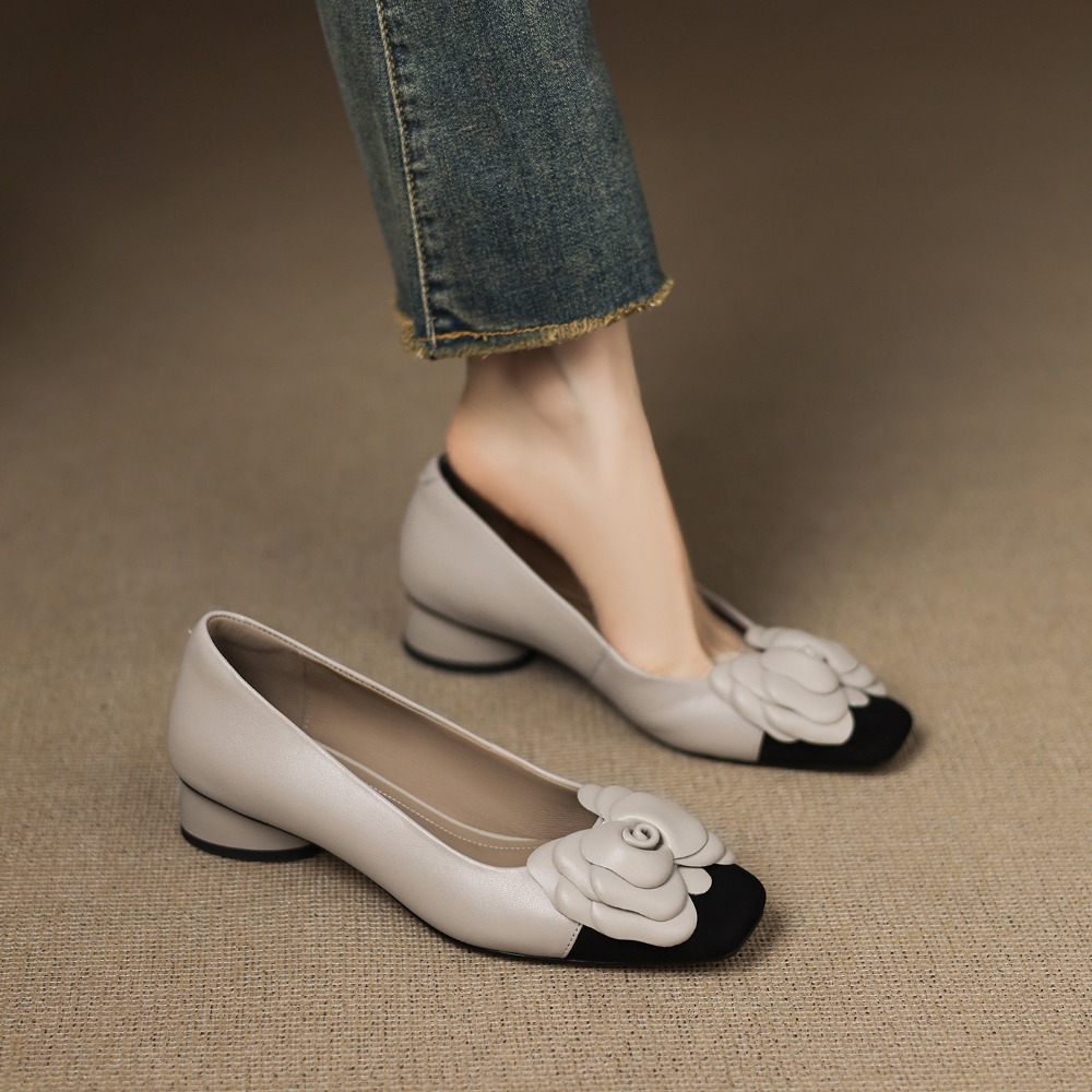 Sepatu Fashion Flower Single S - Women'S Fashion Loafers ulasan dan harga