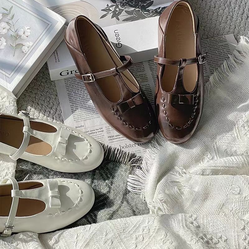 Sepatu Mary Jane Tali Prancis  - Women'S Fashion For 2025 ulasan dan harga
