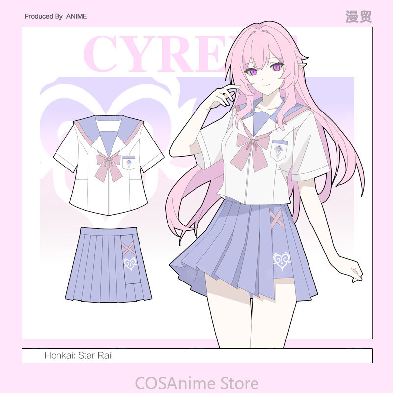 Honkai: Pakaian Cosplay Game S - Women'S Fashion Suit ulasan dan harga