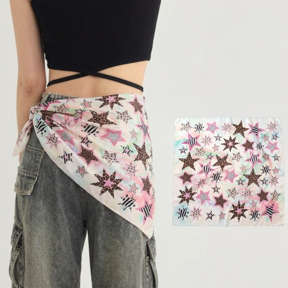 Syal Persegi Vintage yang Taha - Women'S Fashion Edgy ulasan dan harga