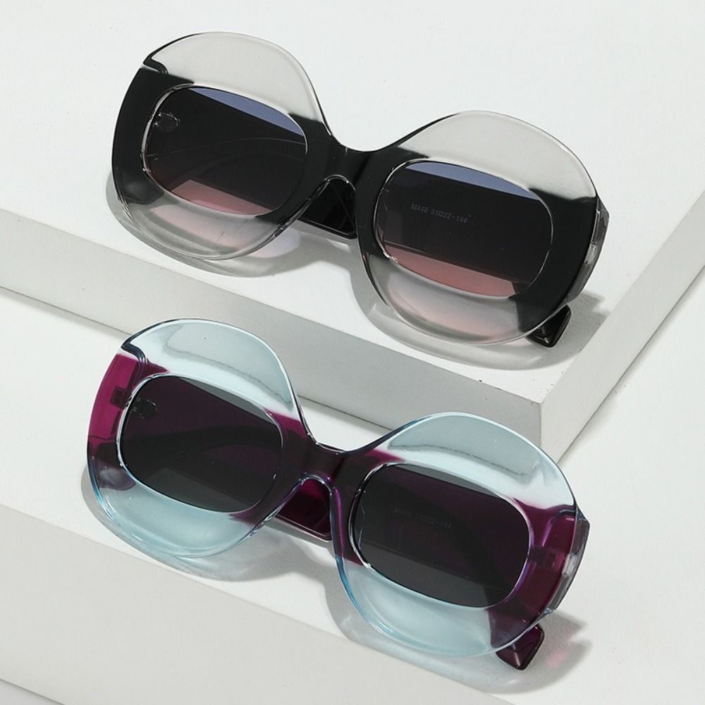 Kacamata PC Baru Lensa Gradien - Women'S Fashion Glasses With Clear Lenses ulasan dan harga