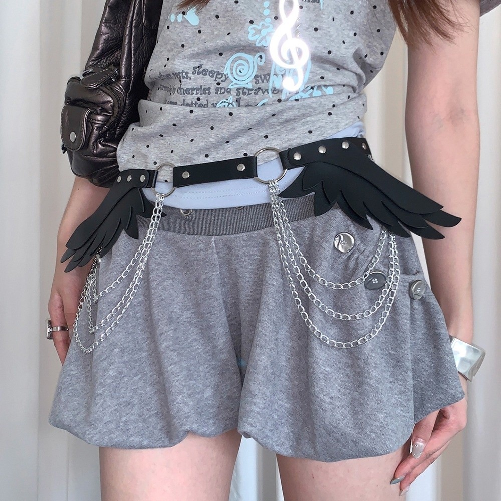 Sabuk Pinggang Sayap Malaikat  - Women'S Fashion Edgy ulasan dan harga