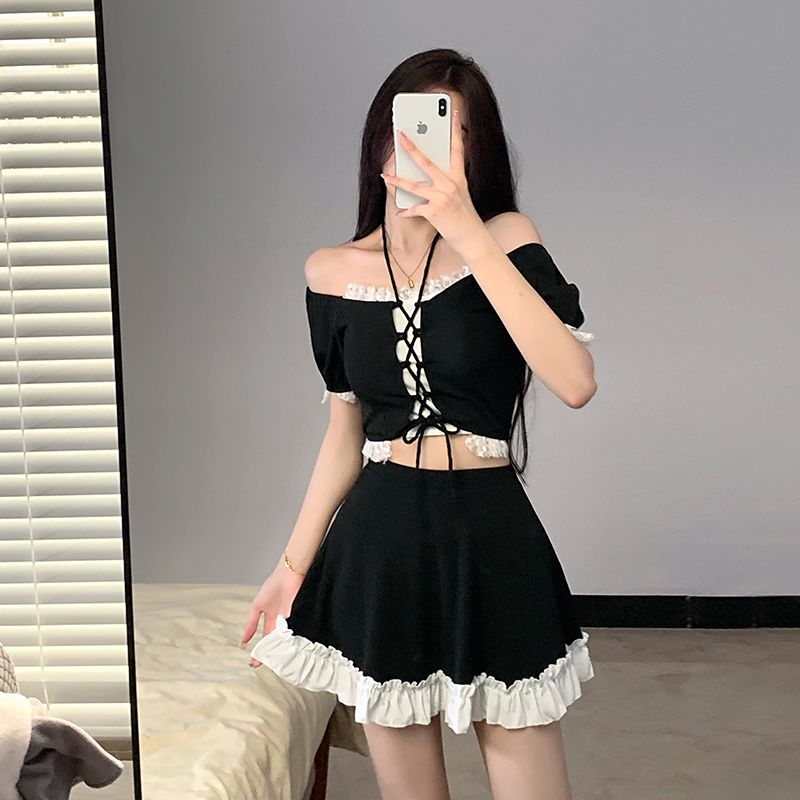 Baju Renang Wanita Dua Potong  - Women'S Fashion Suit ulasan dan harga
