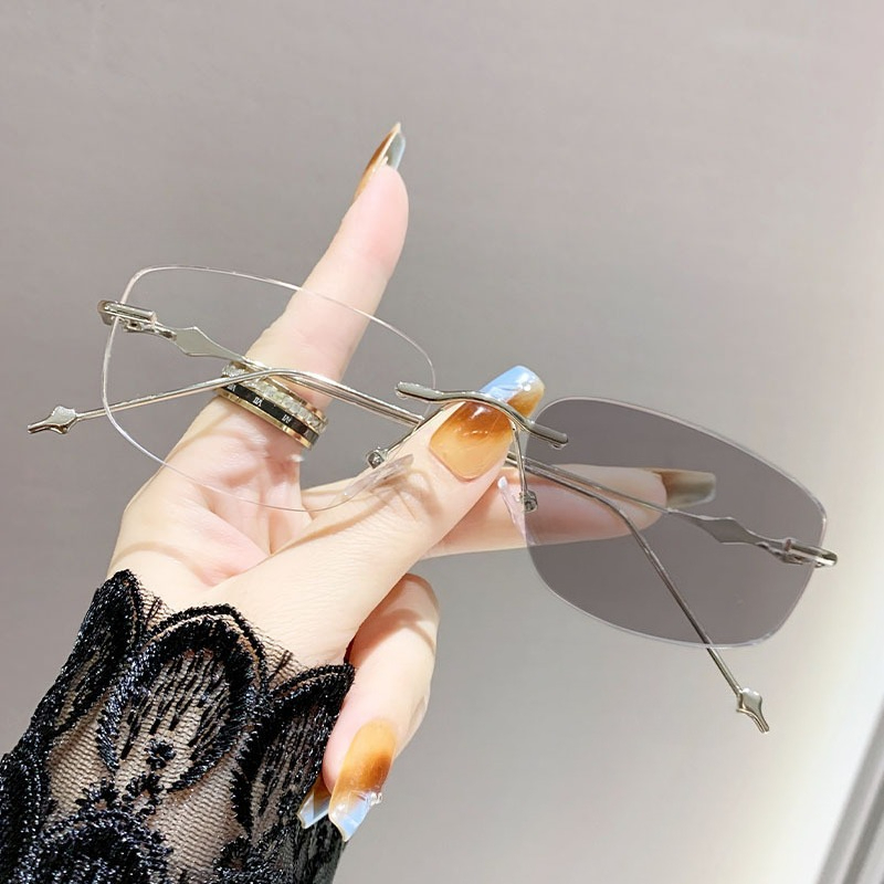 Kacamata Fotochromic Wanita Mo - Women'S Fashion Glasses With Clear Lenses ulasan dan harga