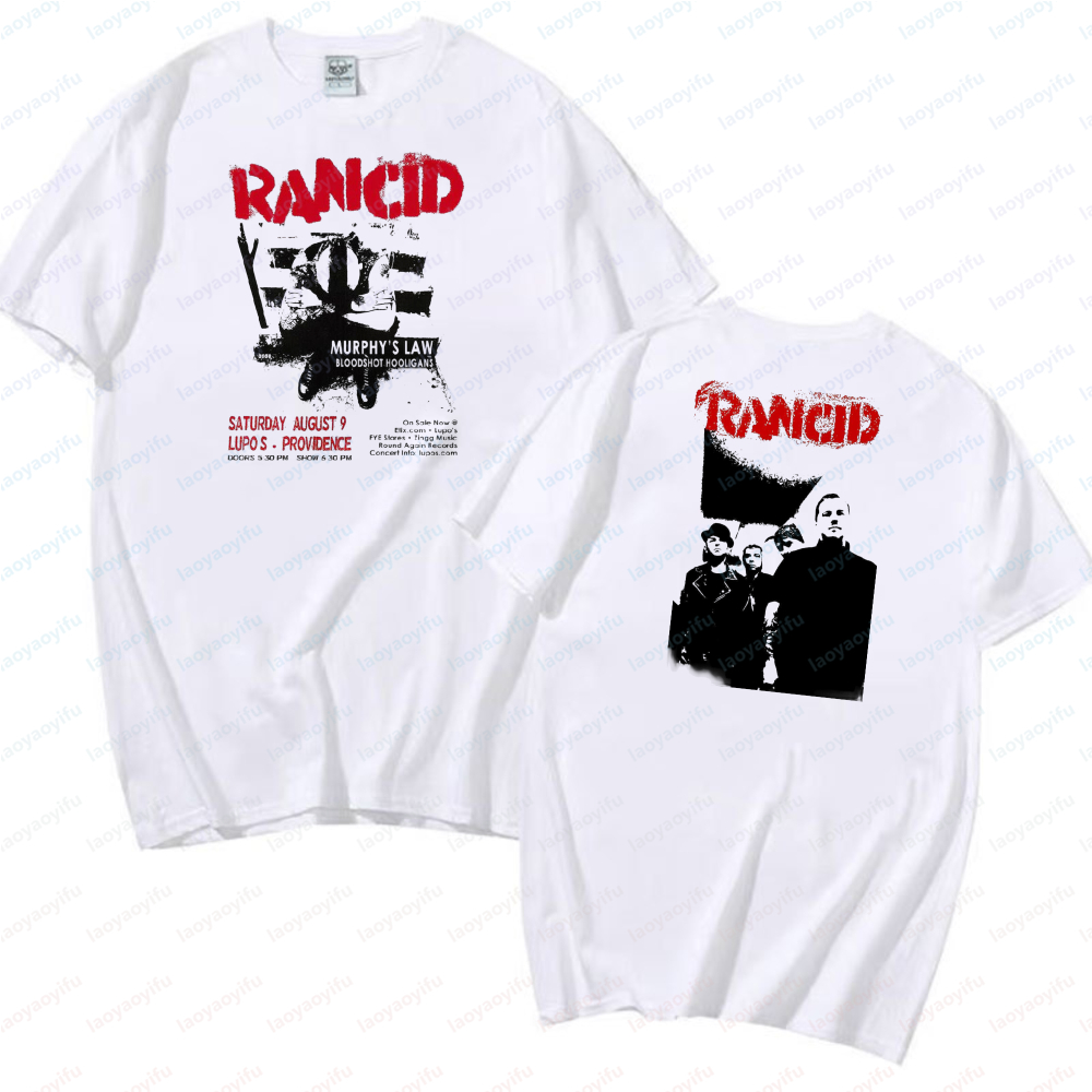 Kaos Cetak Dua Sisi Rancid, Ka - Women'S Fashion Edgy ulasan dan harga