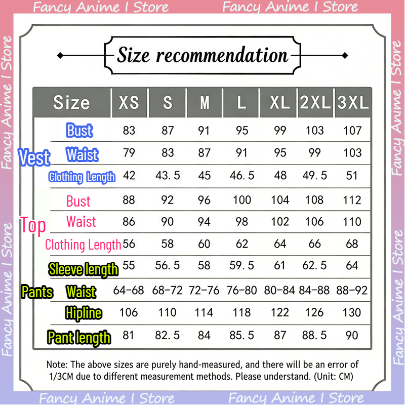 Kostum Cosplay Anime Akaza Pak - Women Fashion Vest ulasan dan harga