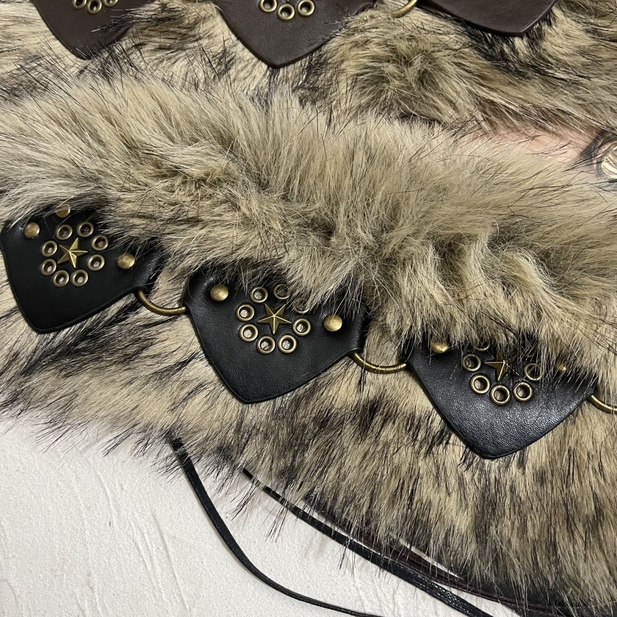 ‌ Sabuk Bulu Punk Y2K - Korset - Women'S Fashion Edgy ulasan dan harga