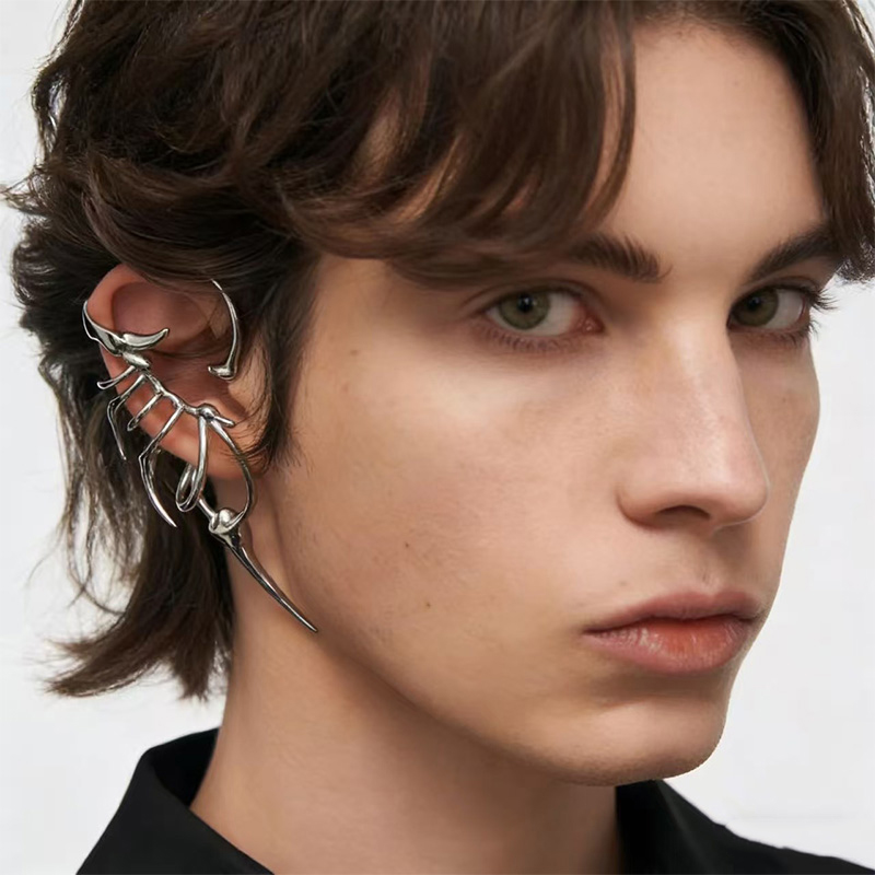 Anting-anting model kerangka e - Women'S Fashion Edgy ulasan dan harga
