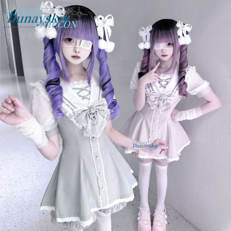 Set Gaun Kerah Pelaut Renda Pi - Sleeveless Jumpsuit ulasan dan harga