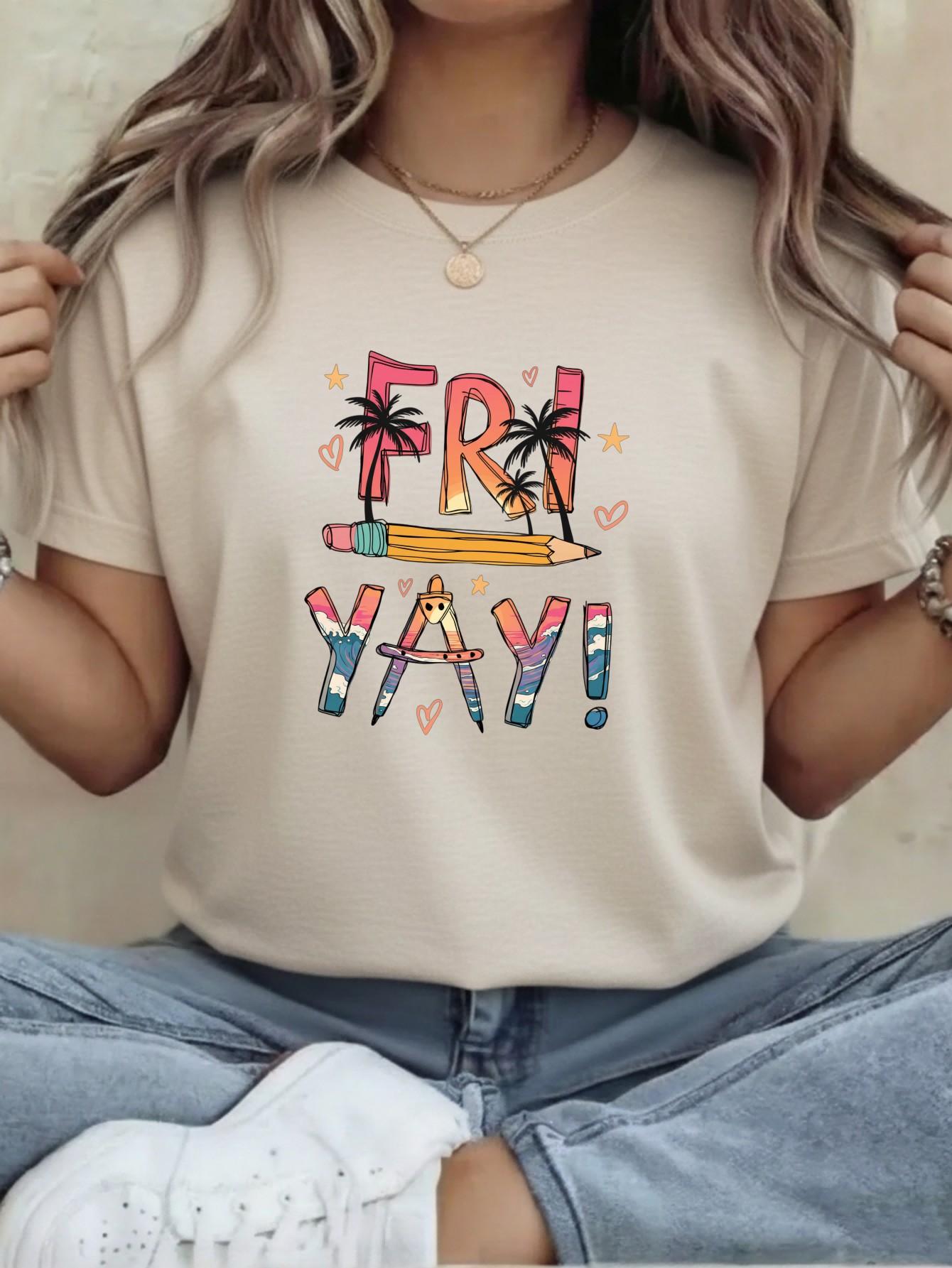 Kaus Fashion Wanita Pakaian Ol - Women'S Y2K Fashion Aesthetic ulasan dan harga
