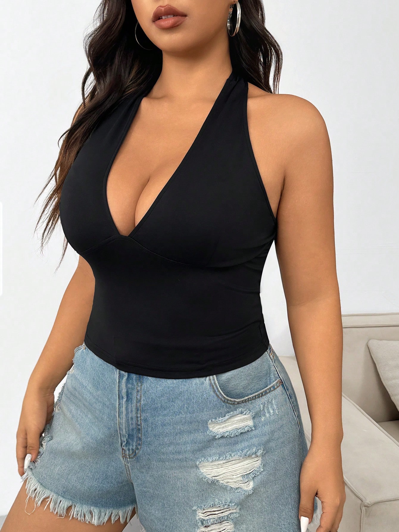 Rompi atasan halter pakaian wa - Women Fashion Vest ulasan dan harga