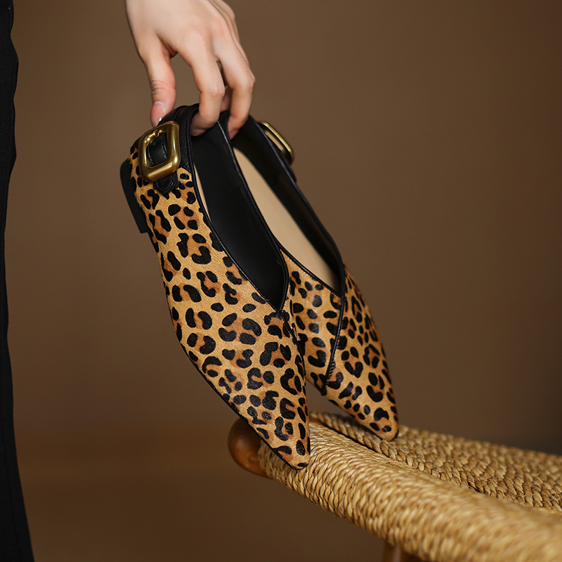 Sepatu Flat Kulit Asli Tren Mu - Women Fashion Trend 2026 ulasan dan harga