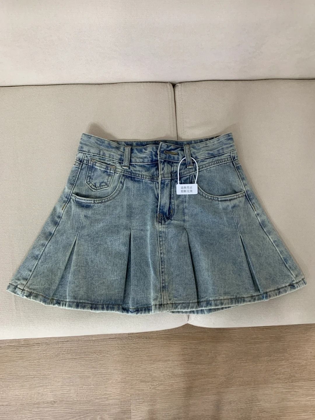 Rok Denim Wanita Pinggang Ting - Women Fashion Jeans ulasan dan harga