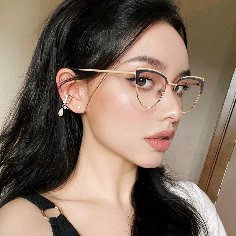 CAIDERONI Kacamata Cat Eye Ant - Women'S Fashion Glasses With Clear Lenses ulasan dan harga
