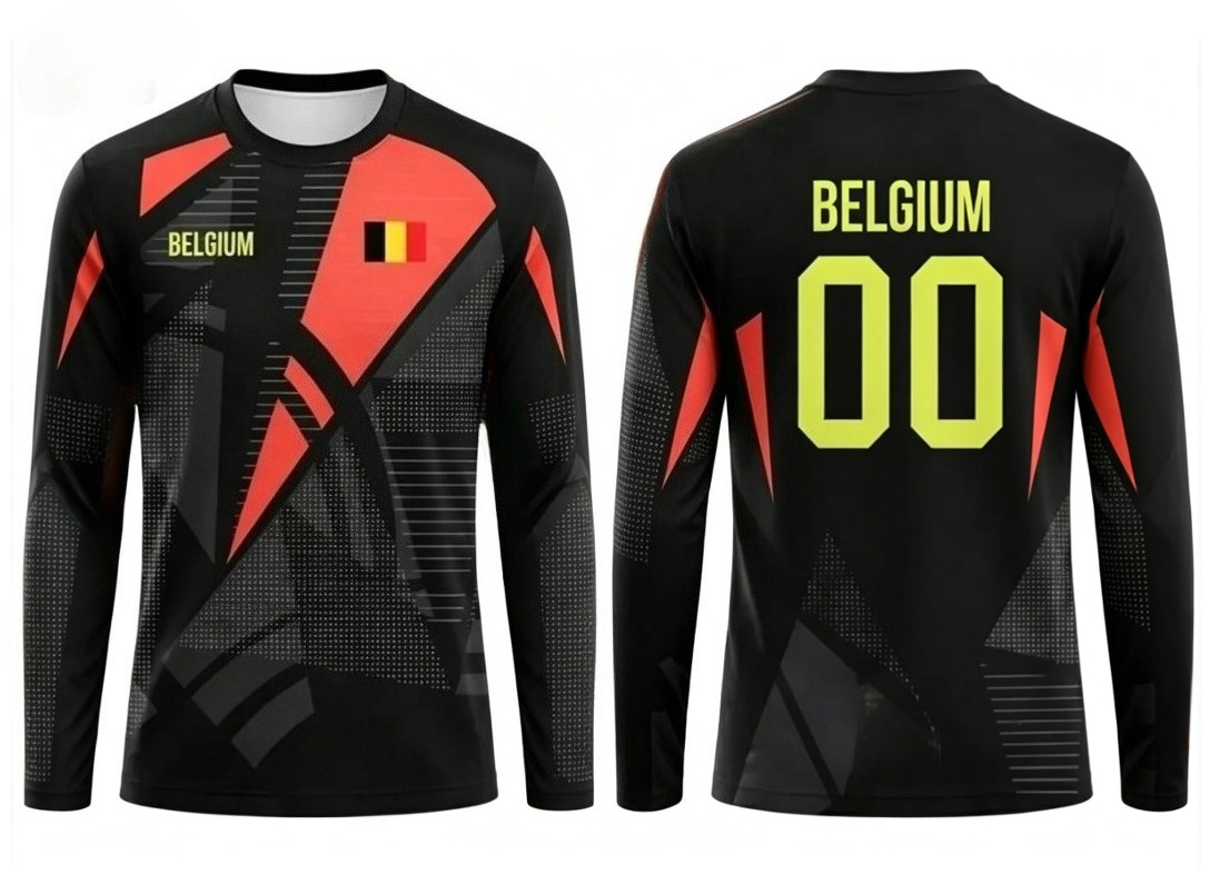 Jersey sepak bola Belgia baru  - Women And Men Fashion ulasan dan harga