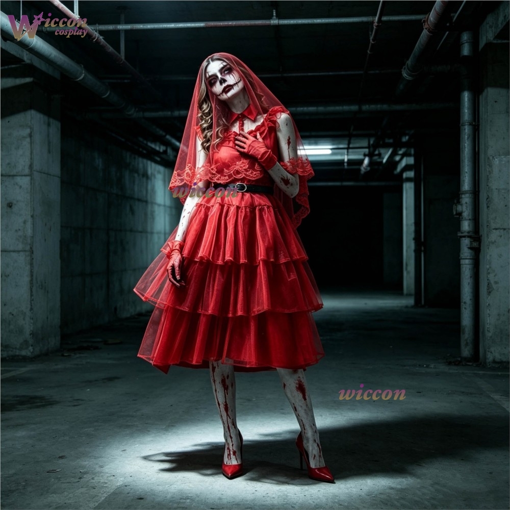 Kostum Cosplay Halloween & Nat - Sleeveless Jumpsuit ulasan dan harga