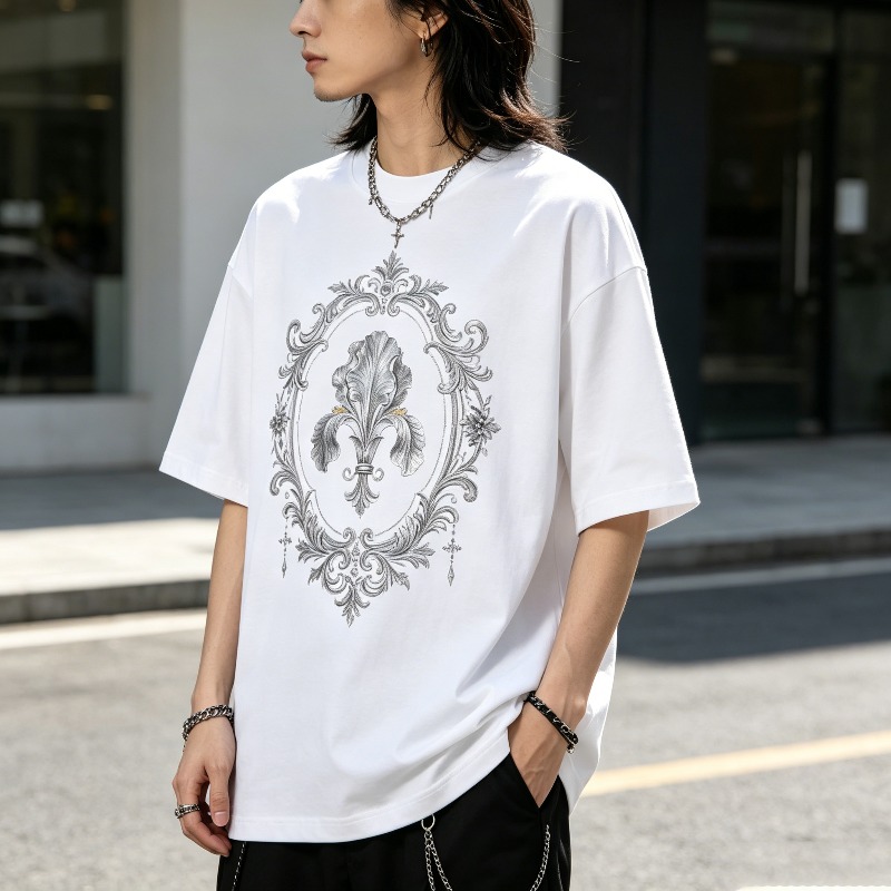 Kaos Grafis Edgy Baroque dan F - Women'S Fashion Edgy ulasan dan harga