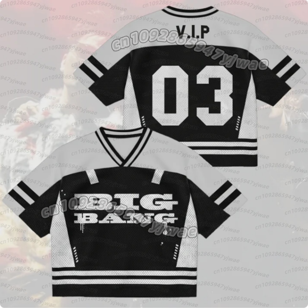 Kaos Jersey Jaring Campuran Bi - Women And Men Fashion ulasan dan harga