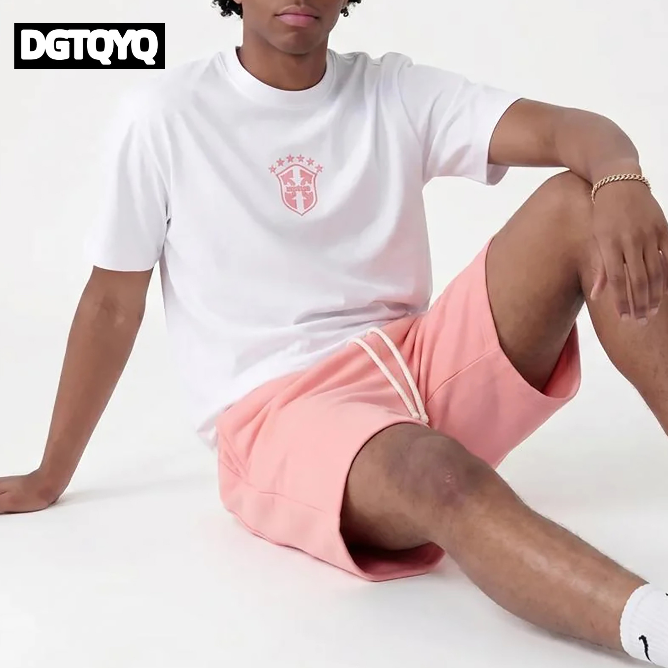 Set Kaos Oblong Leher Bulat Be - Women And Men Fashion ulasan dan harga