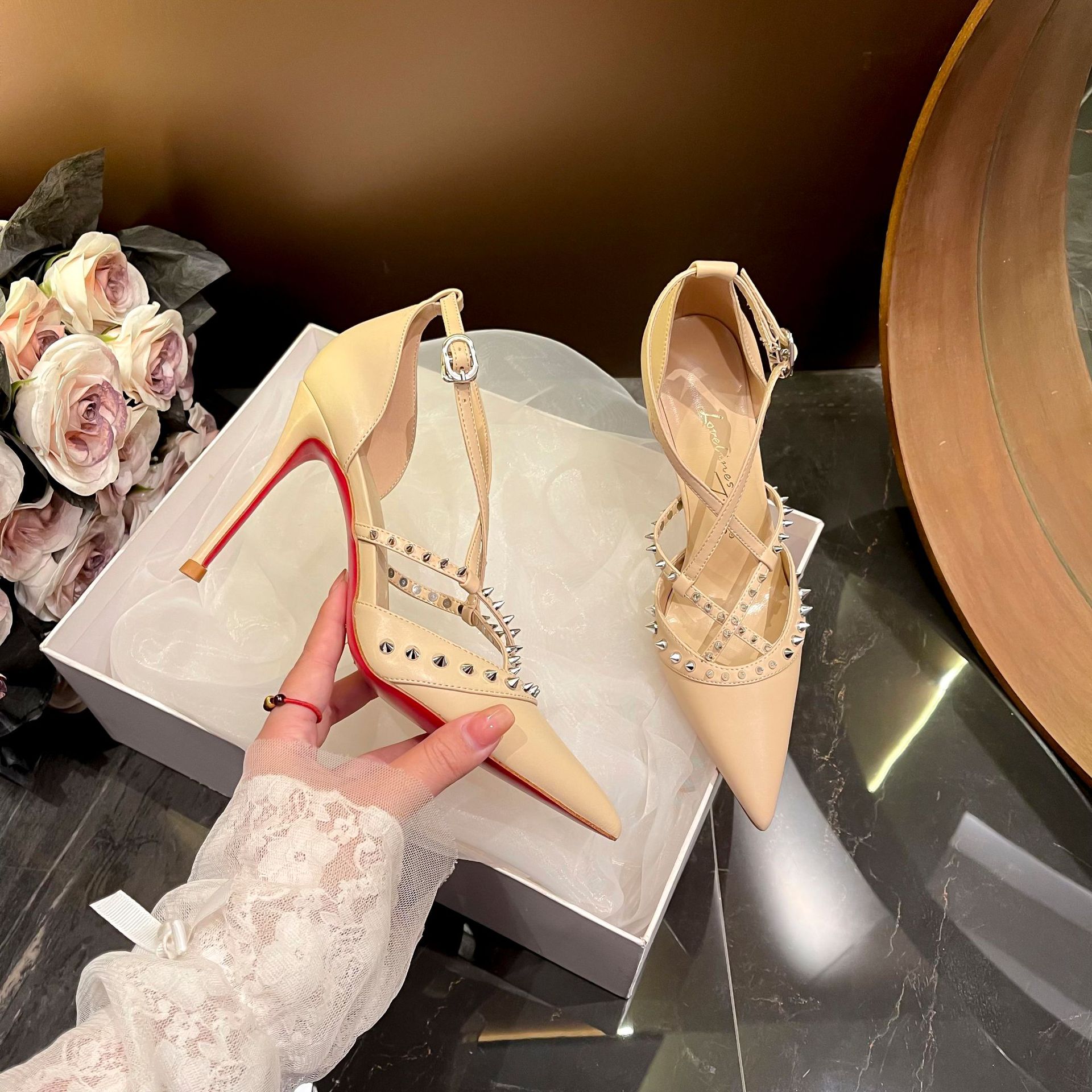 Sandal Sepatu Wanita Retro Set - Women'S Fashion Suit ulasan dan harga