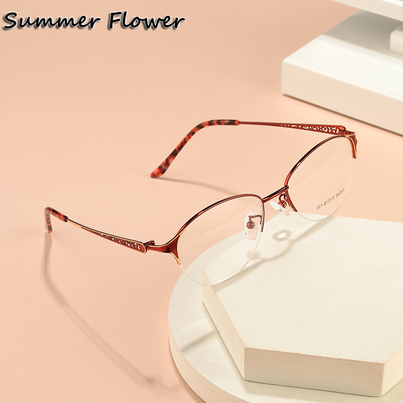 Kacamata Oval Wanita Bingkai O - Women'S Fashion Glasses With Clear Lenses ulasan dan harga