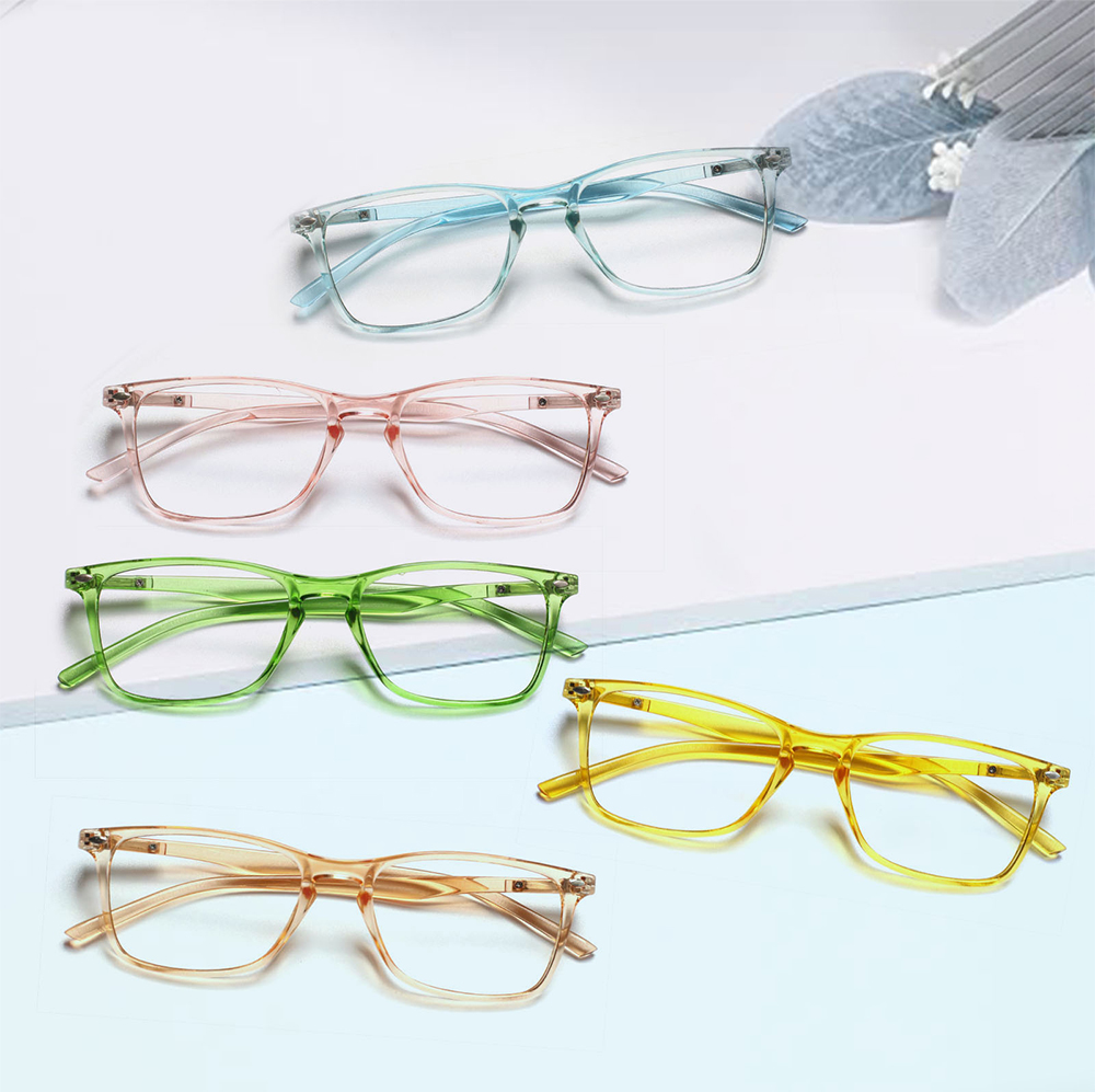 Kacamata Baca Bingkai Persegi  - Women'S Fashion Glasses With Clear Lenses ulasan dan harga