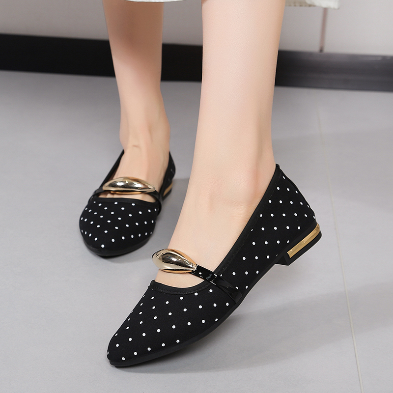 Sepatu Kasual Wanita Hak Renda - Women'S Fashion Loafers ulasan dan harga