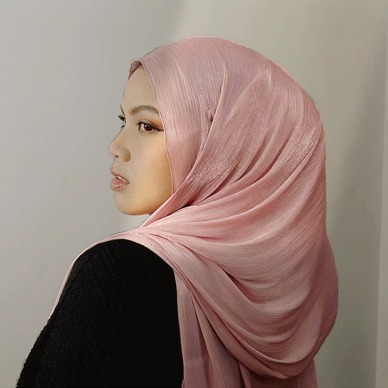 Hijab Pashmina Sutra Berkilau  - Women Fashion Trend 2026 ulasan dan harga