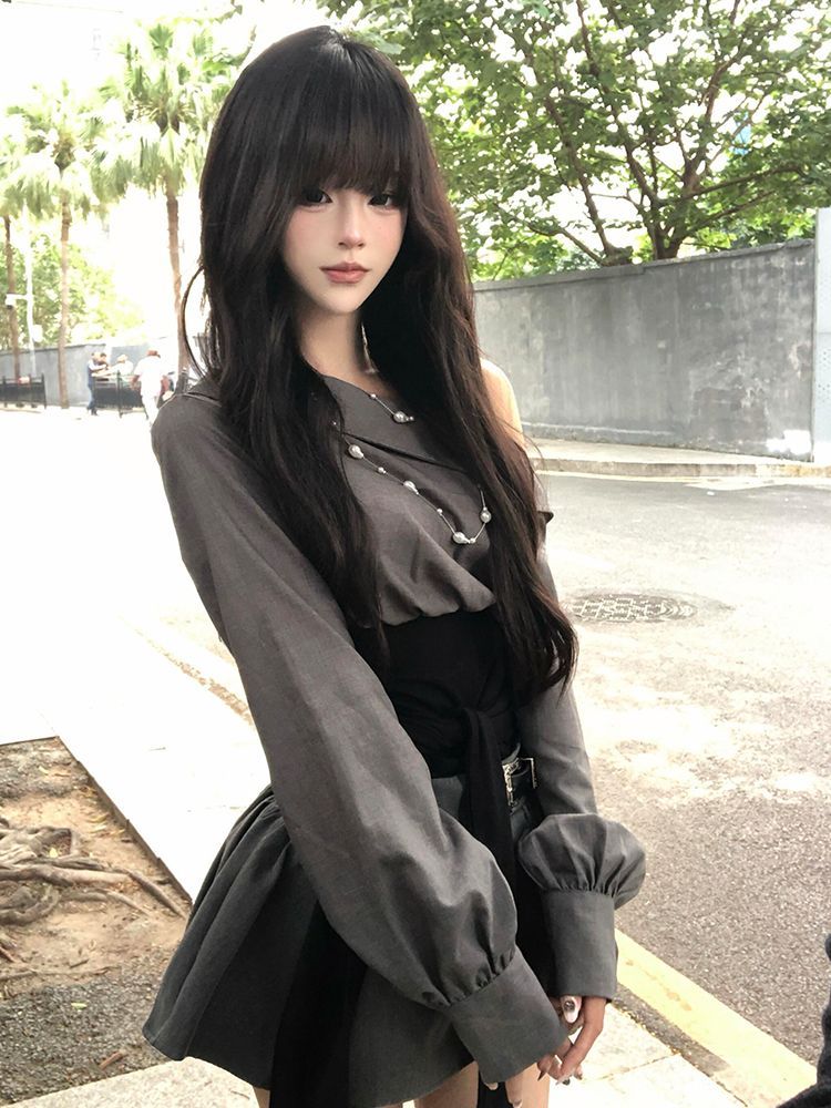 Set atasan dan rok pendek berg - Women'S Y2K Fashion Aesthetic ulasan dan harga