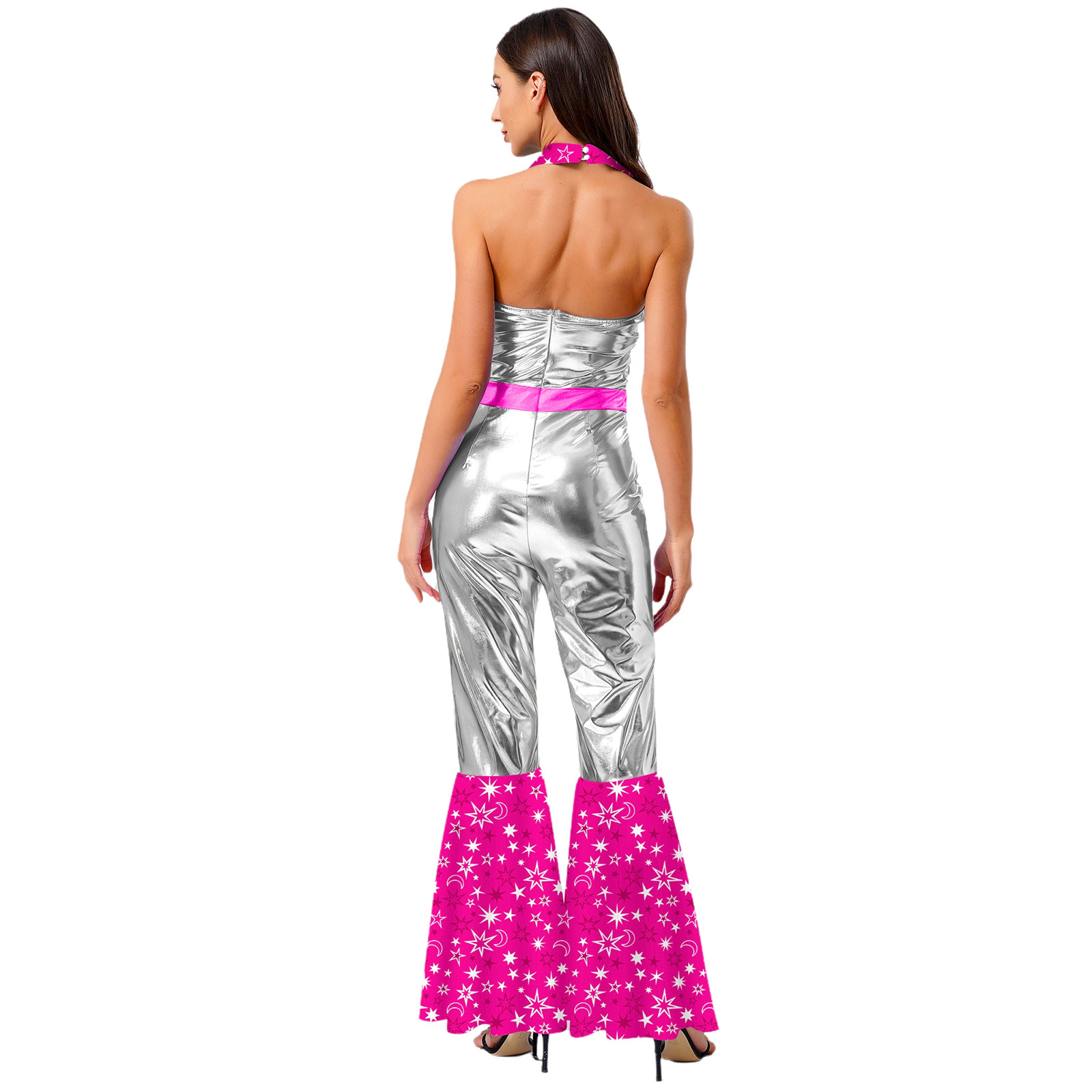 Jumpsuit Antik Disko Wanita 70 - Sleeveless Jumpsuit ulasan dan harga