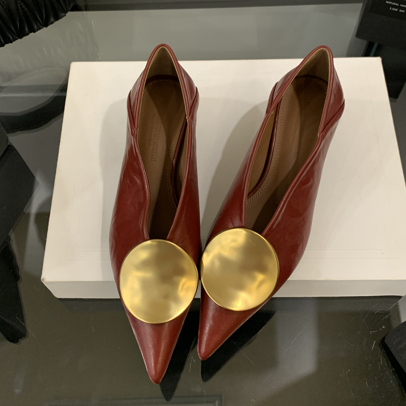 SUOJIALUN 2025 Sepatu Pump Wan - Women'S Fashion For 2025 ulasan dan harga
