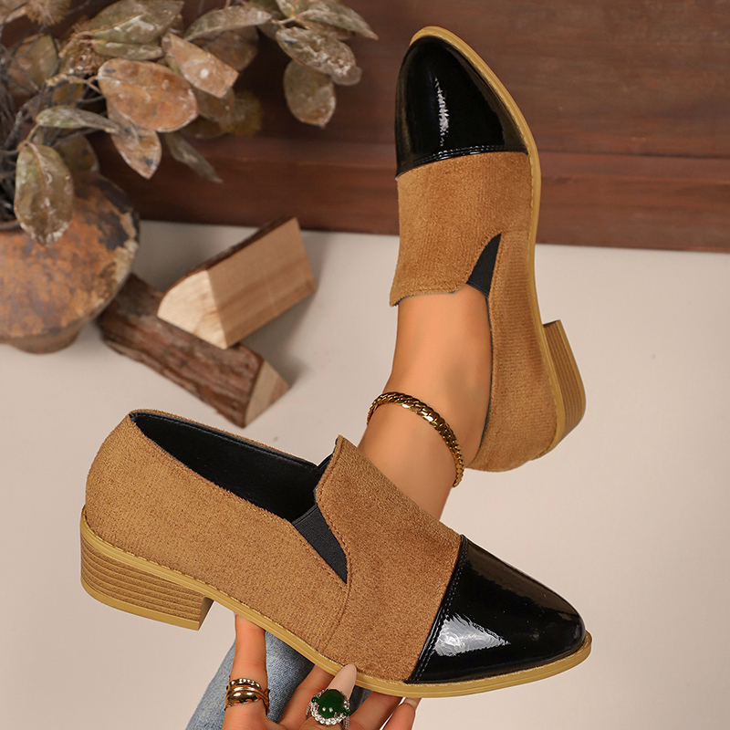 Sepatu Hak Rendah Wanita Motif - Women'S Fashion Loafers ulasan dan harga