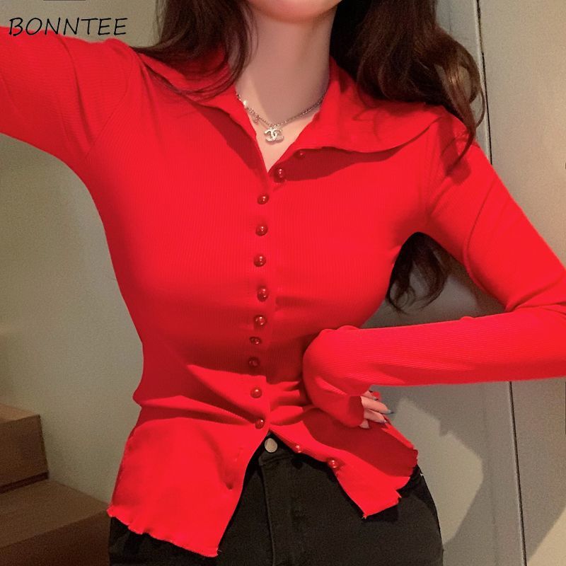 Kemeja wanita kurus elegan sed - Women'S Y2K Fashion Aesthetic ulasan dan harga