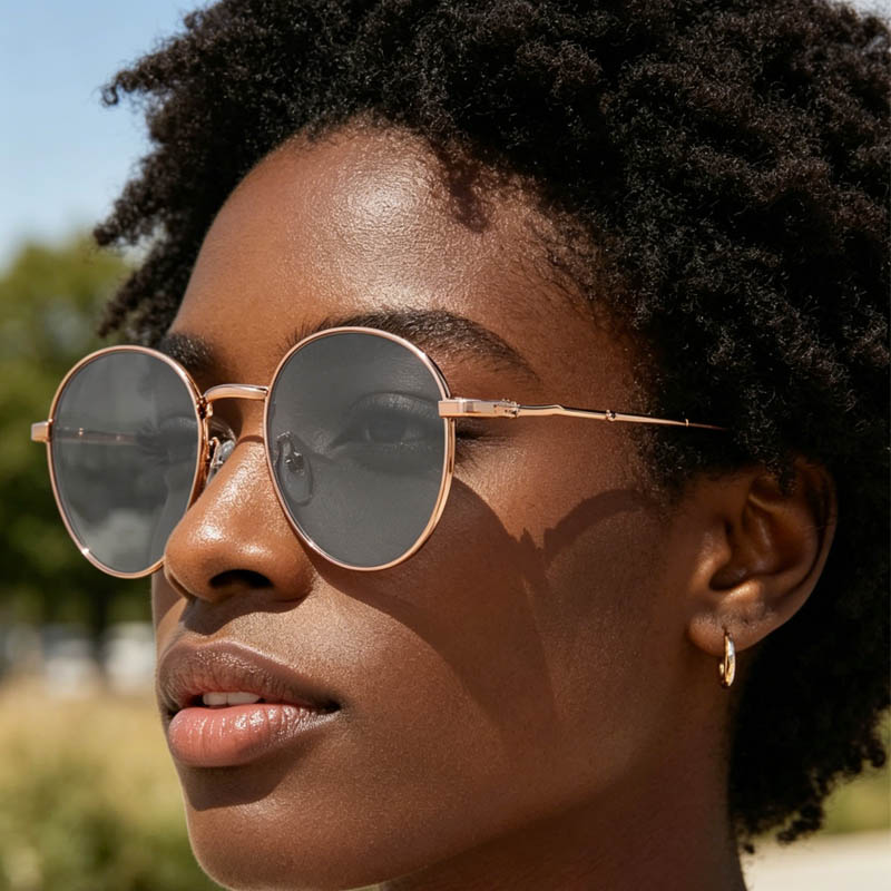 SEAMERGO Bingkai Bulat Kacamat - Women'S Fashion Glasses With Clear Lenses ulasan dan harga